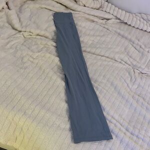 Athleta Minimalistic Grey Flare High Waisted Pants